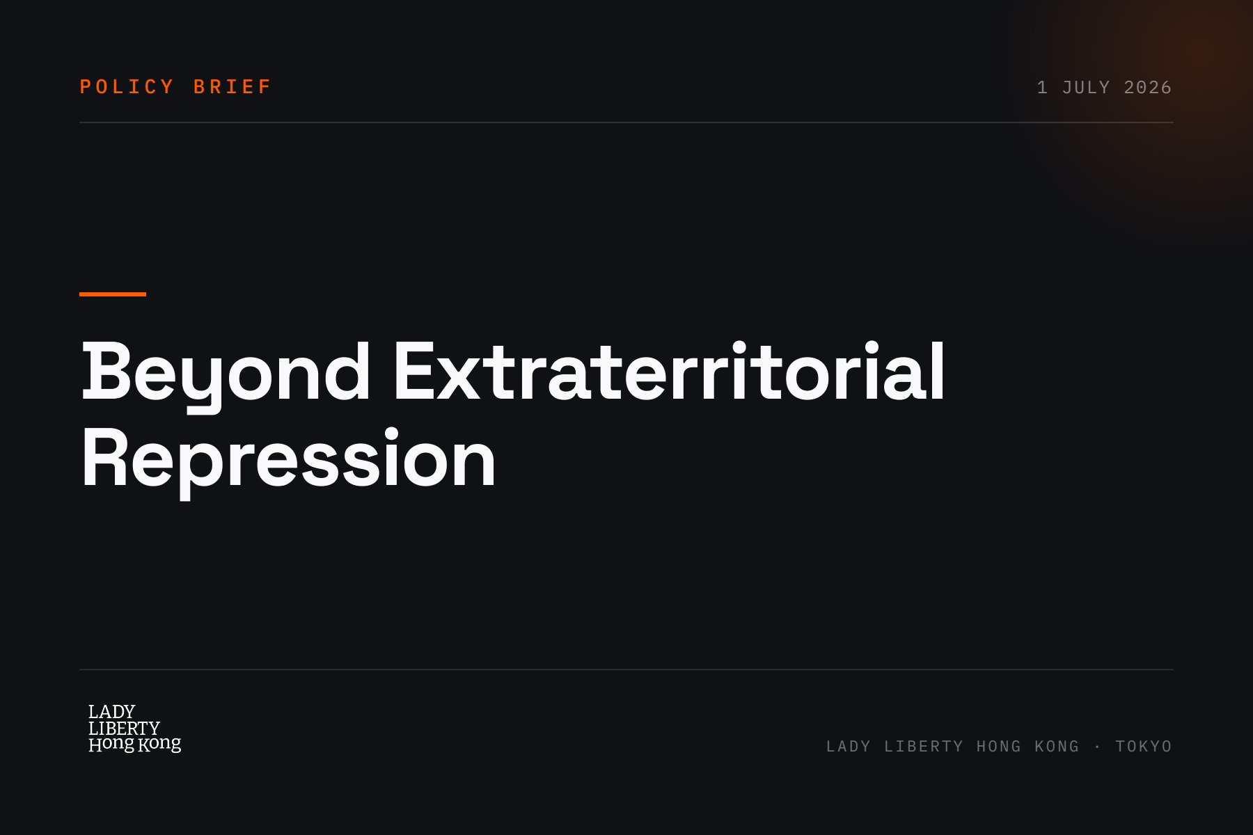 Beyond Extraterritorial Repression