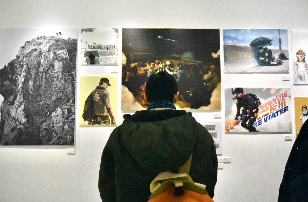 Hong Kong's 'Exhibition of Unfreedom' in Ginza, Tokyo — 7 of 23