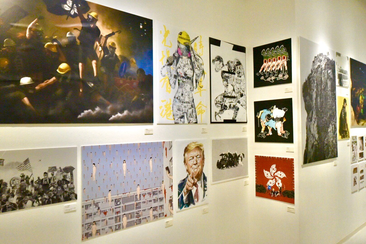 Hong Kong's 'Exhibition of Unfreedom' in Ginza, Tokyo — 15 of 23