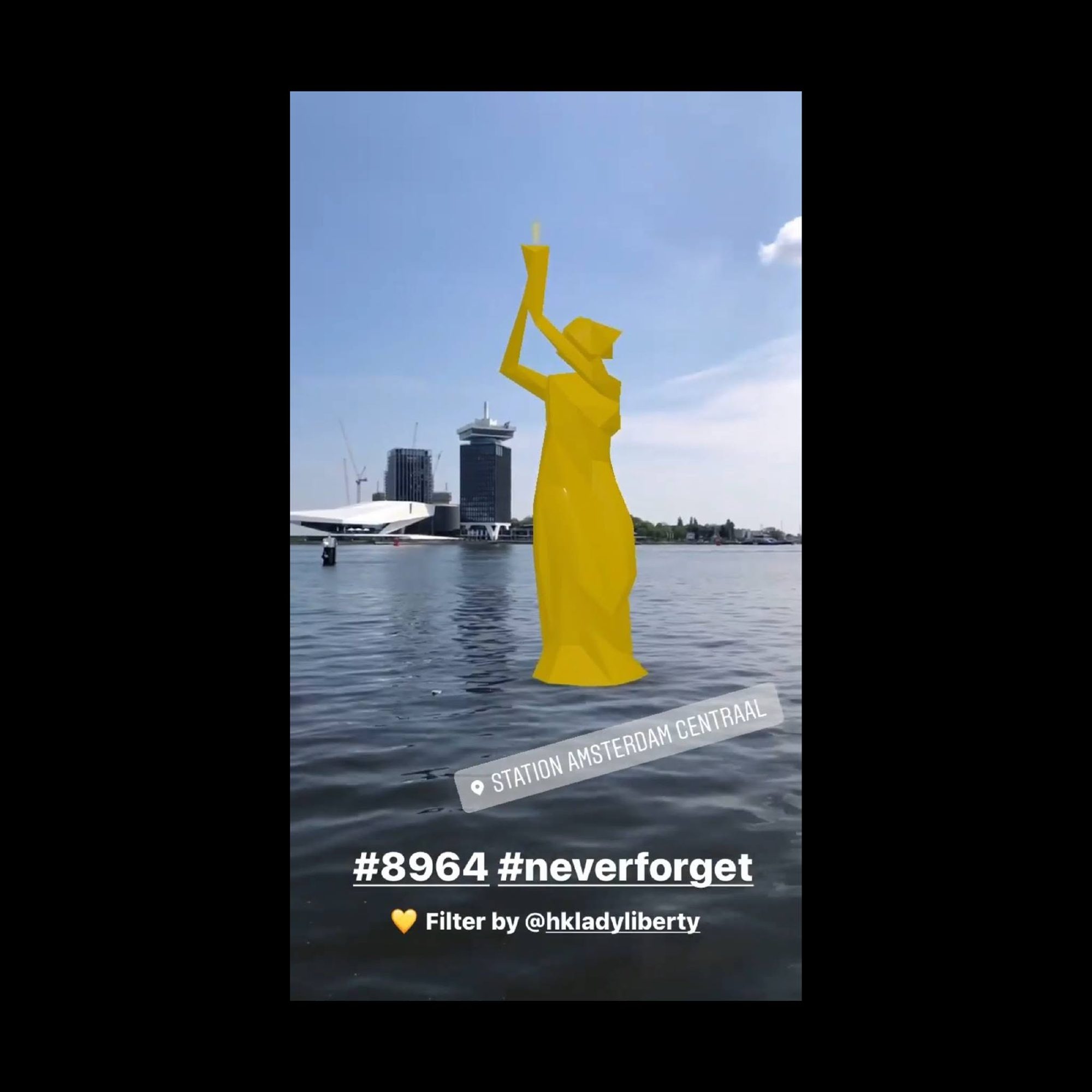 In Memory of June 4 — Global Instagram AR Filter Campaign — 5 of 24