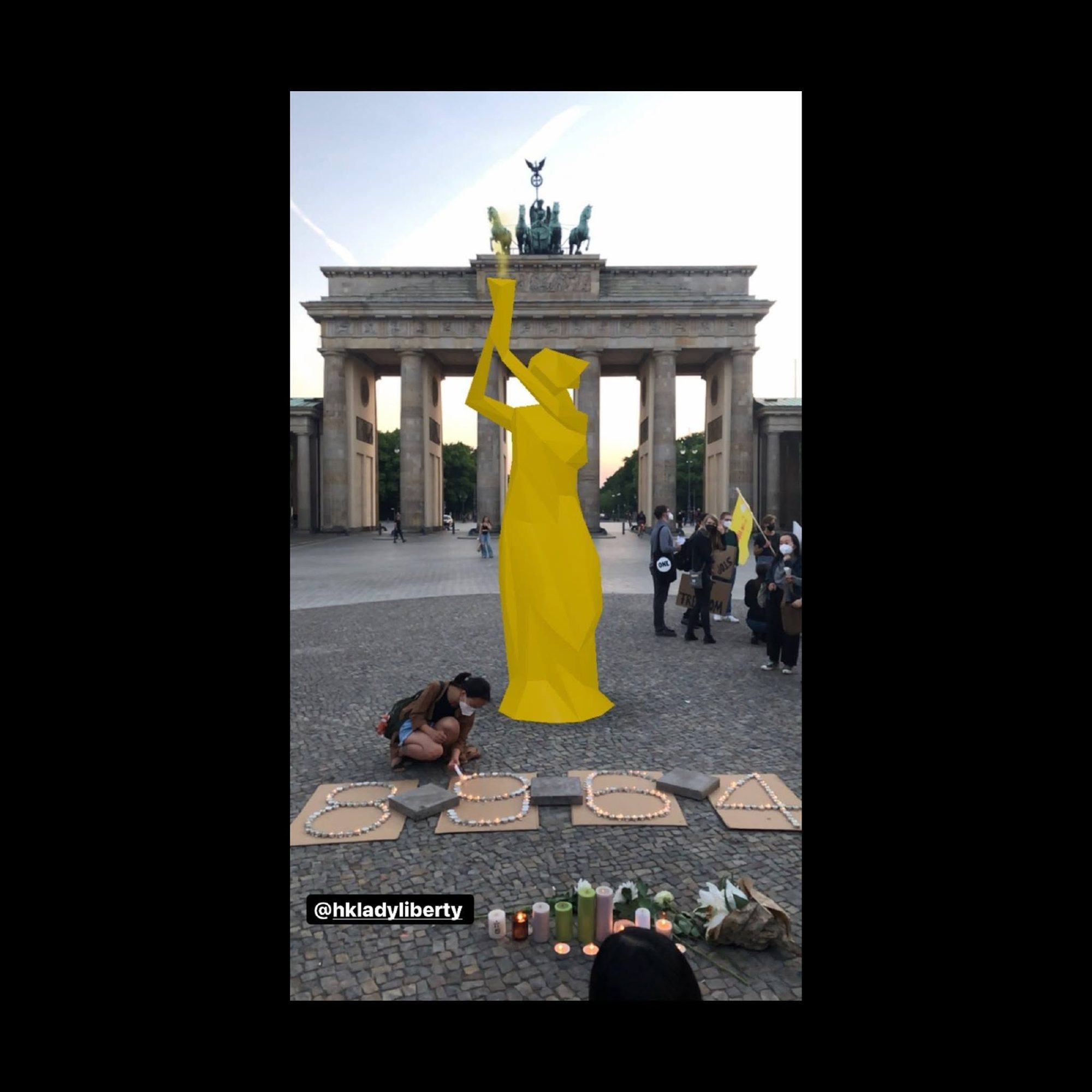 In Memory of June 4 — Global Instagram AR Filter Campaign — 10 of 24