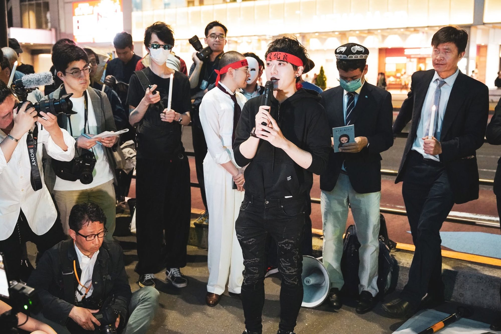 June 4 Tiananmen Massacre Vigil — Shinjuku 2023 — 9 of 12