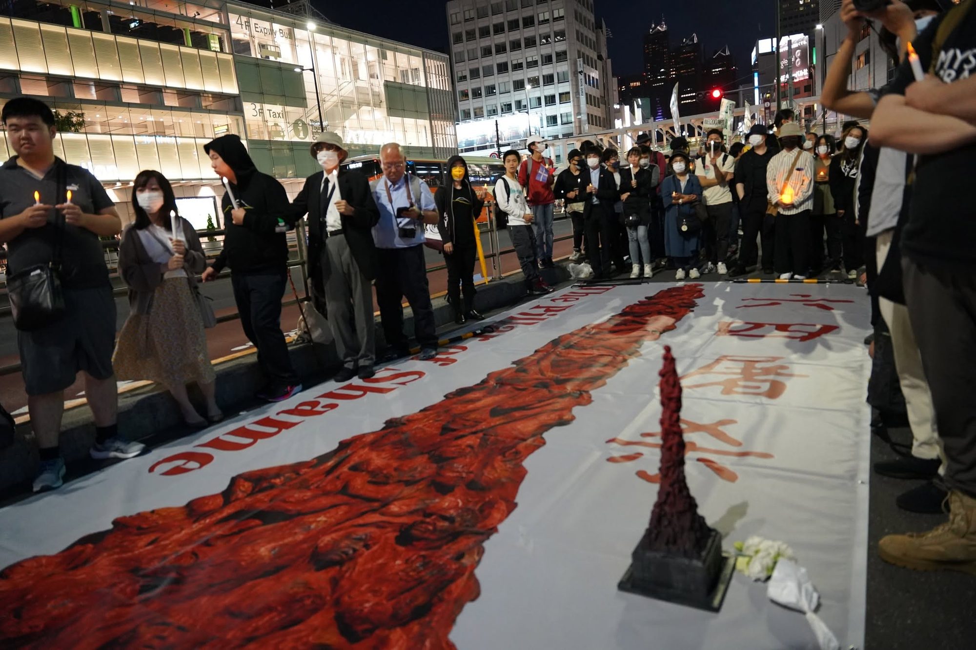 June 4 Tiananmen Massacre Vigil — Shinjuku 2023 — 11 of 12