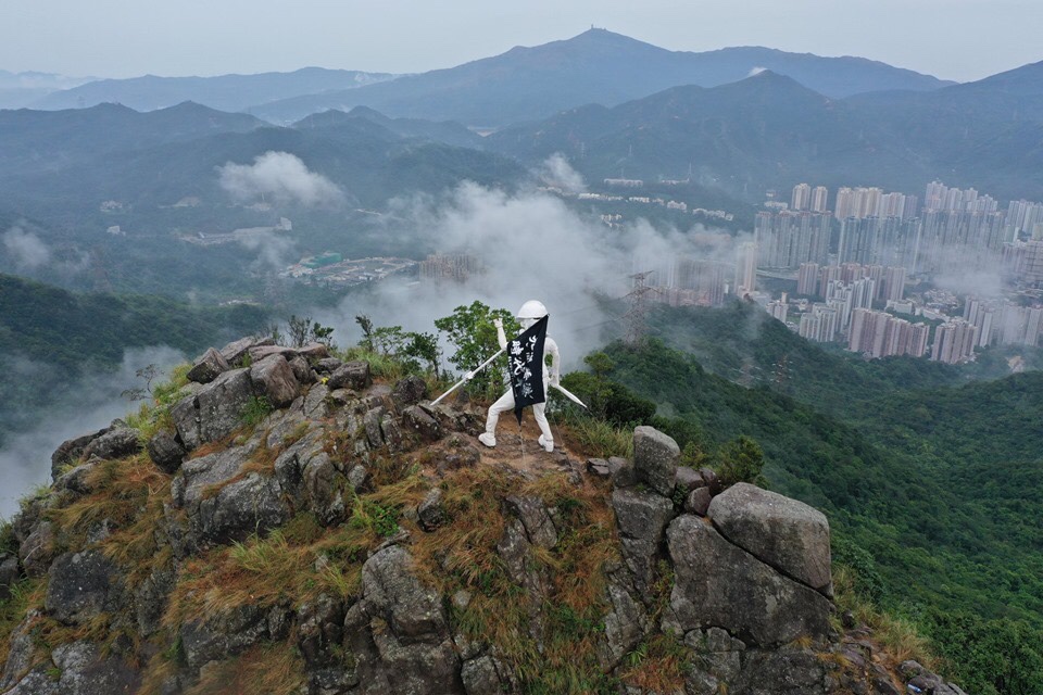 Lady Liberty HK Ascends Lion Rock — 5 of 15
