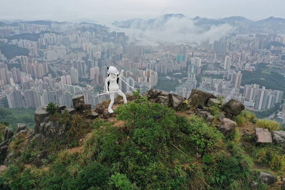 Lady Liberty HK Ascends Lion Rock — 6 of 15