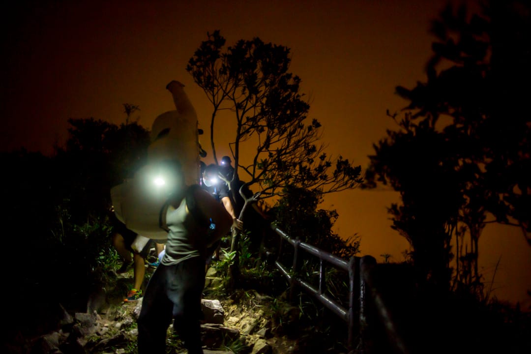 Lady Liberty HK Ascends Lion Rock — 13 of 15