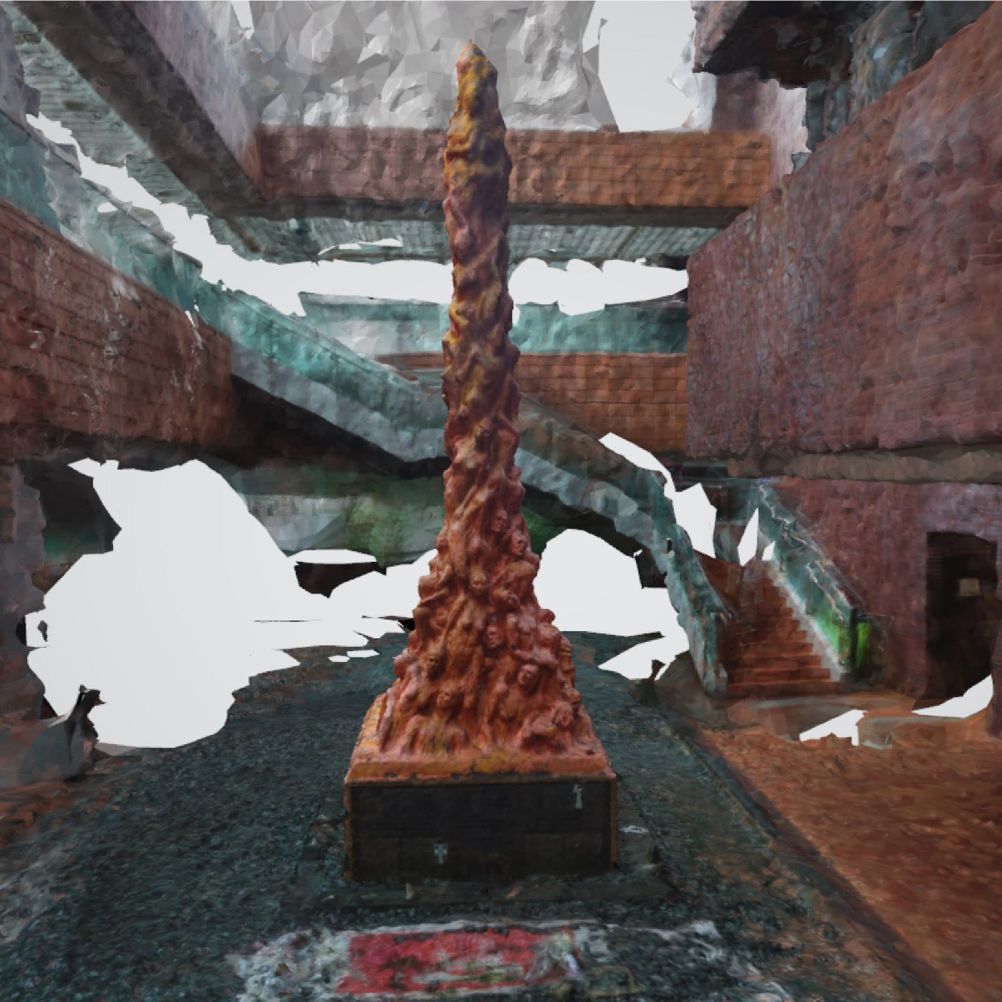 Chronicle of National Mourning — Creating the 3D Pillar of Shame — 3 of 9
