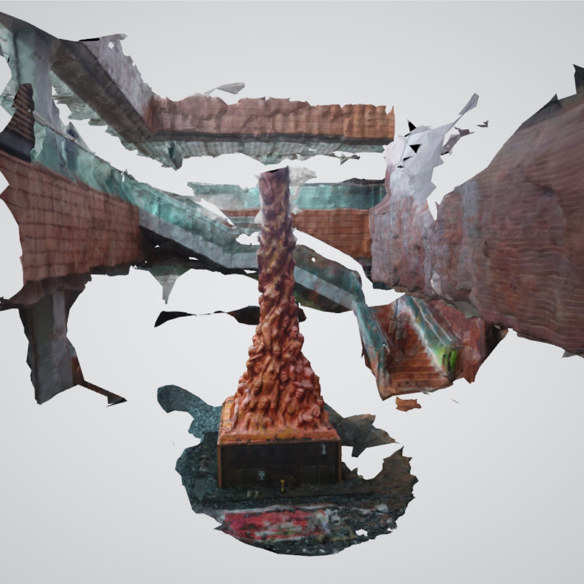 Chronicle of National Mourning — Creating the 3D Pillar of Shame — 4 of 9