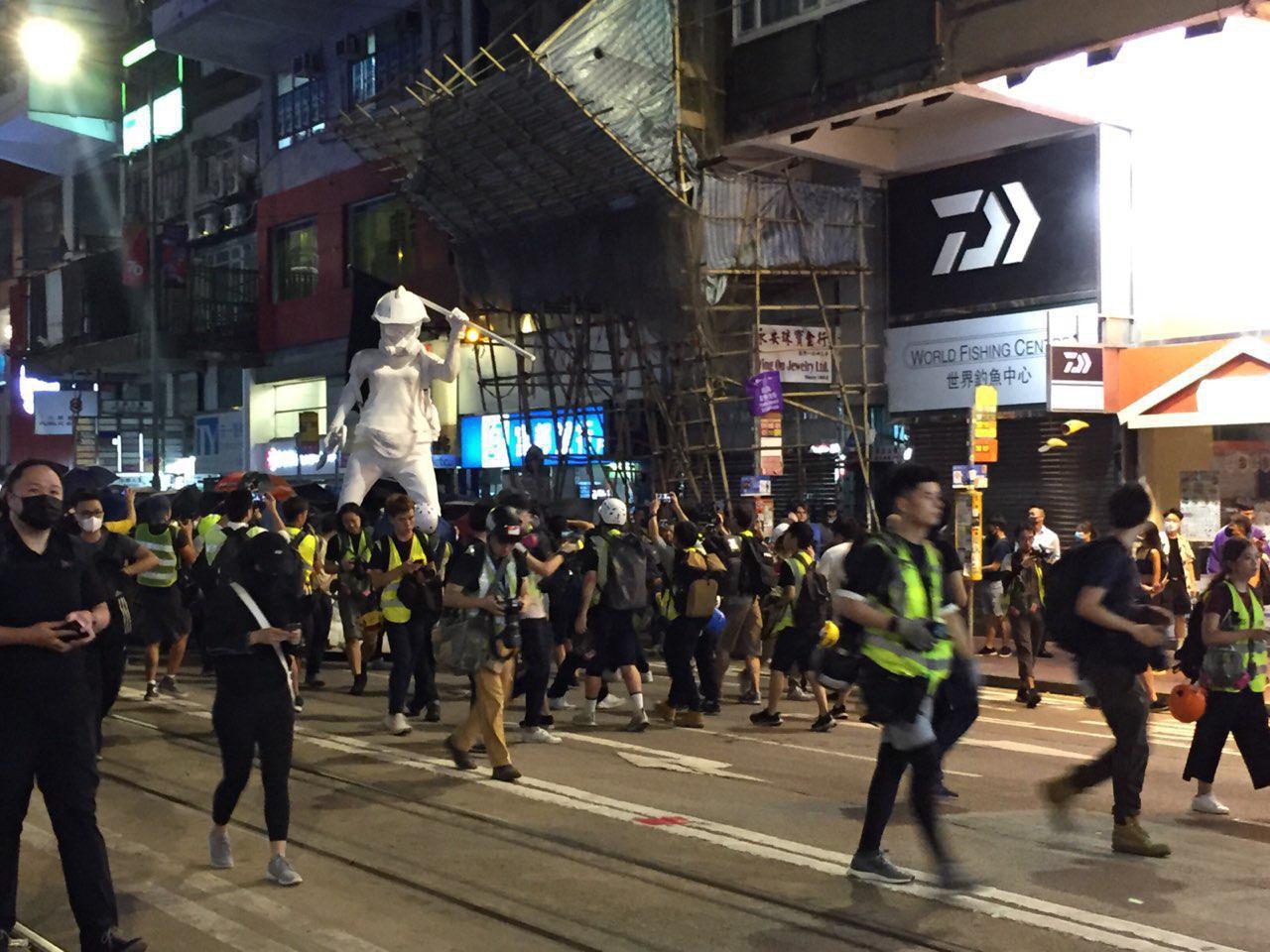 Protest Against the Prohibition on Face Covering Regulation — 3 of 8